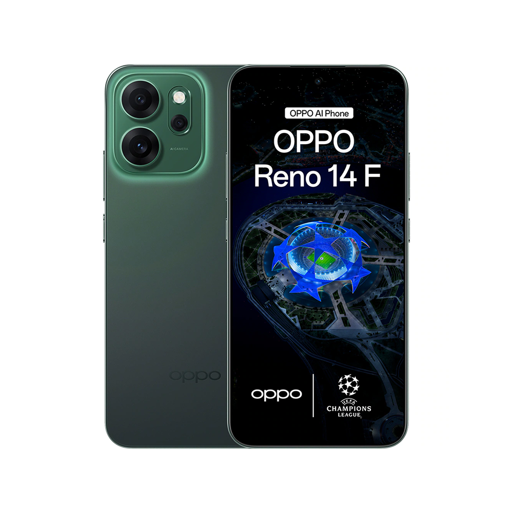 Oppo Reno14 F 5G green